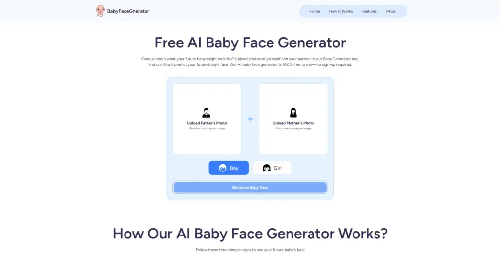 BabyFaceGenerator