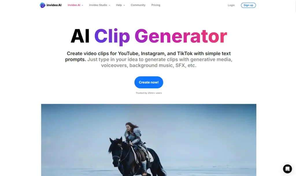 InVideo AIÂ Clip Generator