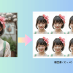 AI照明写真作成