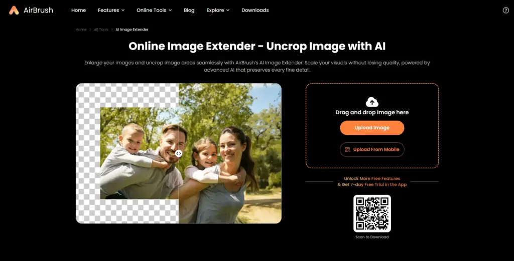 AirBrush Image Extender
