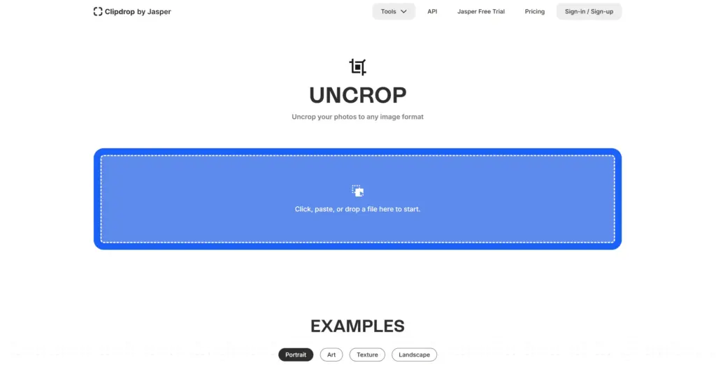 ClipDrop Uncrop