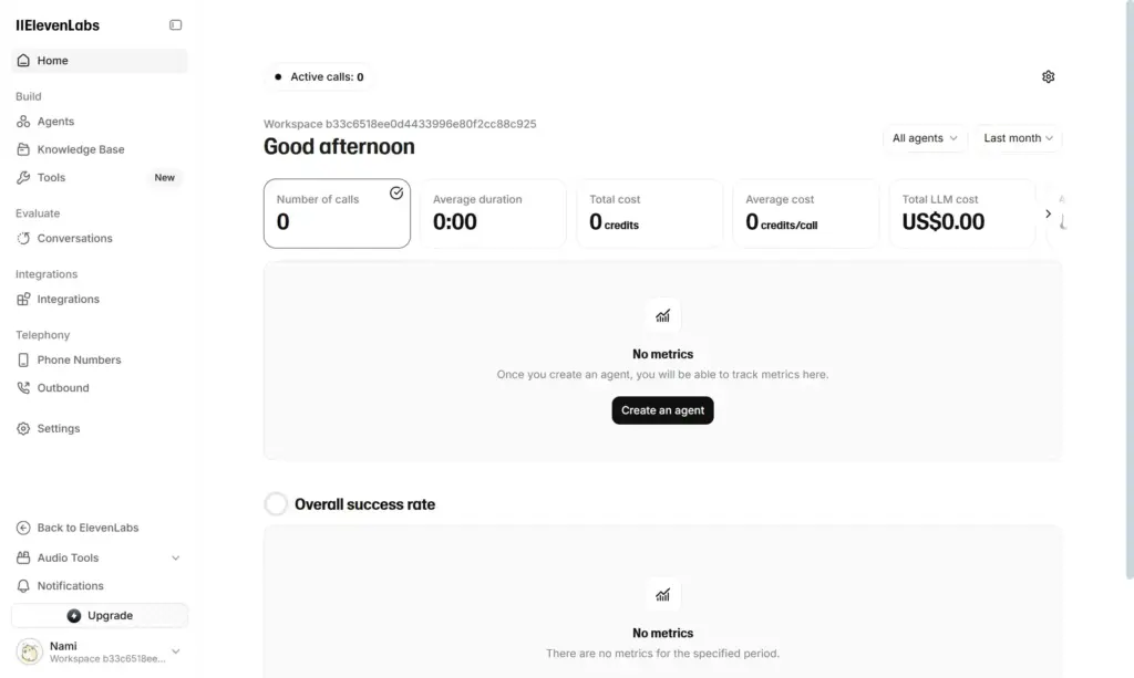 Elevenlabs 会話型AI