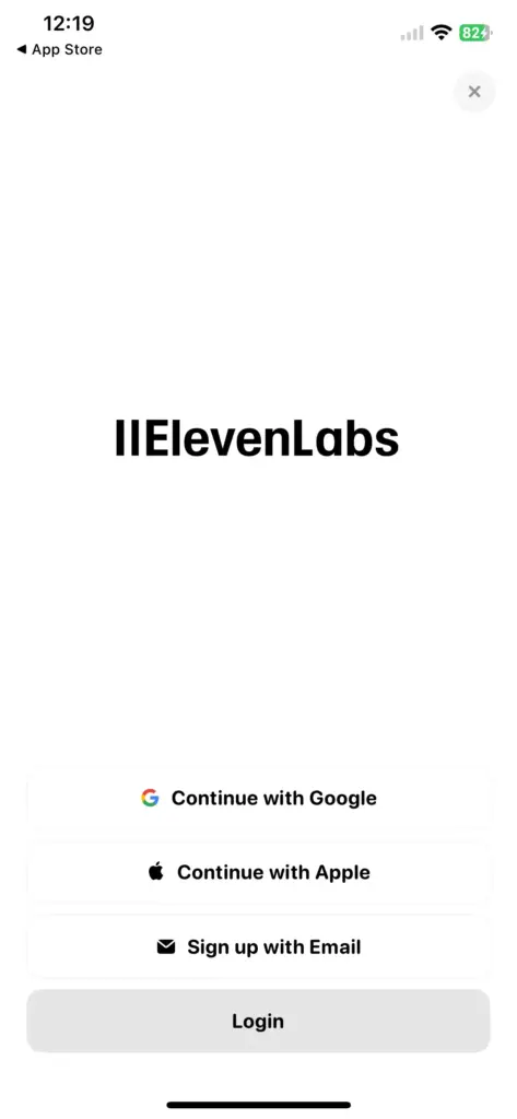 Elevenlabsアカウント連携