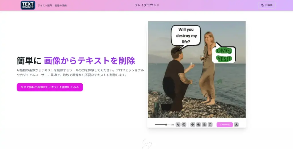 RemoveText.org