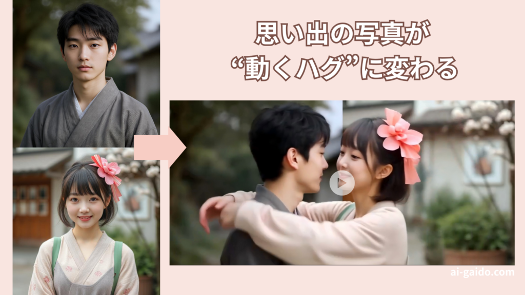 AIハグ動画の作り方