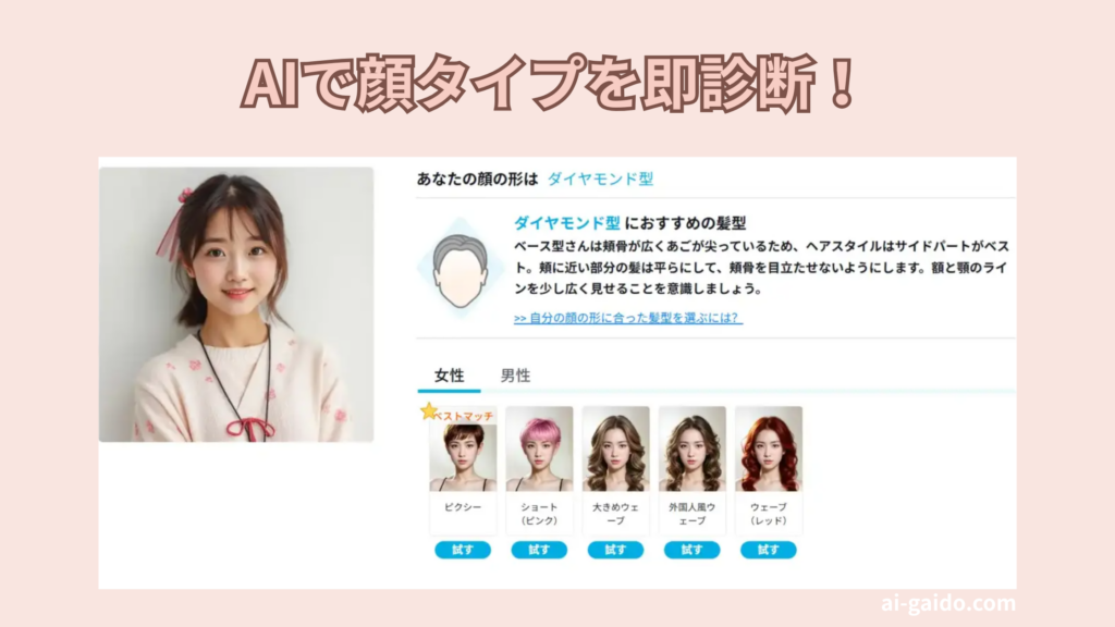 顔タイプ診断AI完全ガイド