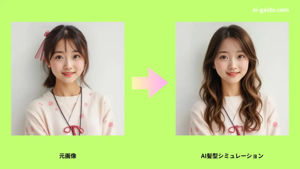 似合う髪型診断AI