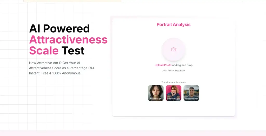Attractiveness Scale Test