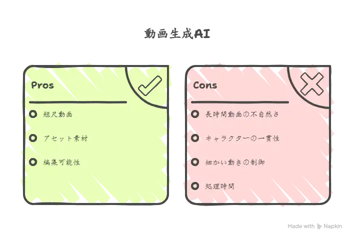動画生成の活用シーン