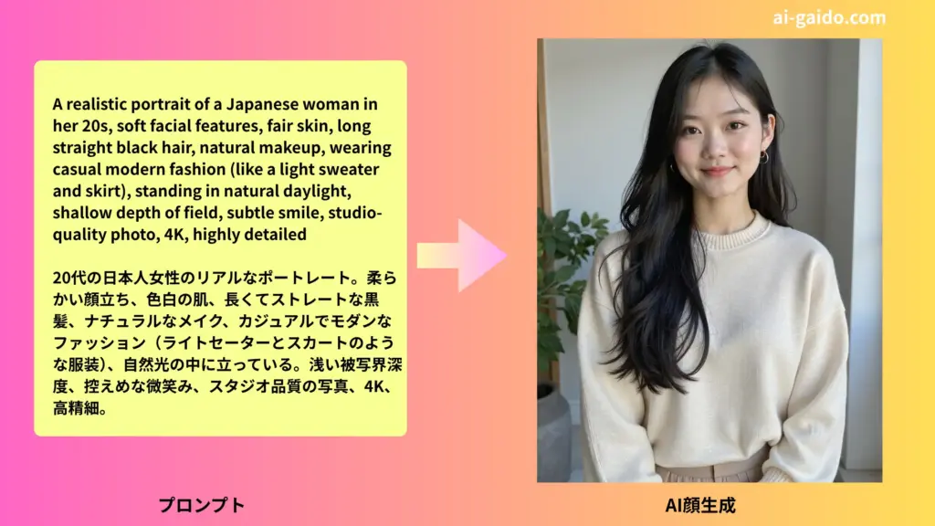 無料で好みの顔を作成