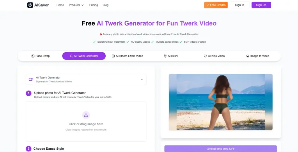 AISaver - 無料AIトゥワーク動画メーカー