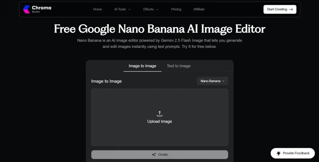 Chromastudio - Google Nano Bananaモデル