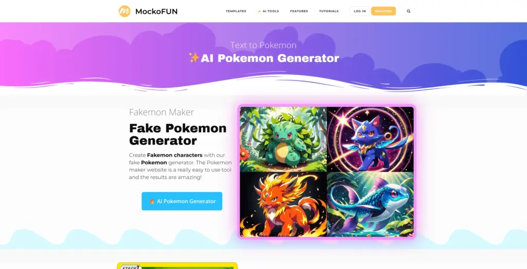 MockoFun 偽ポケモンジェネレーター