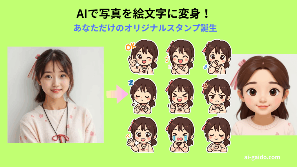 画像を絵文字にする