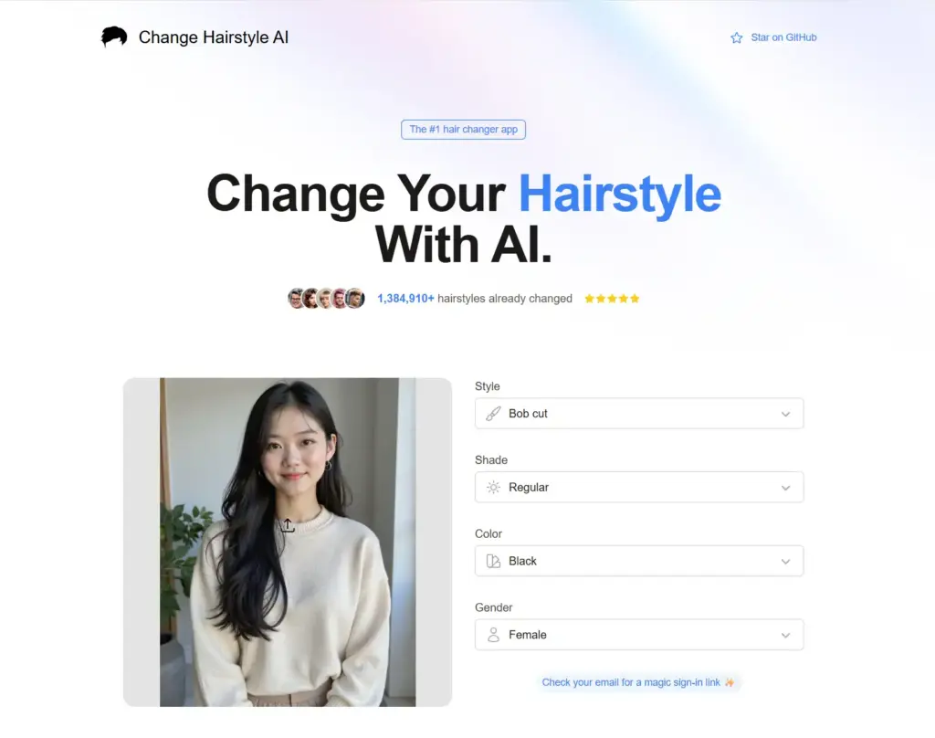 ChangeHairstyleAI