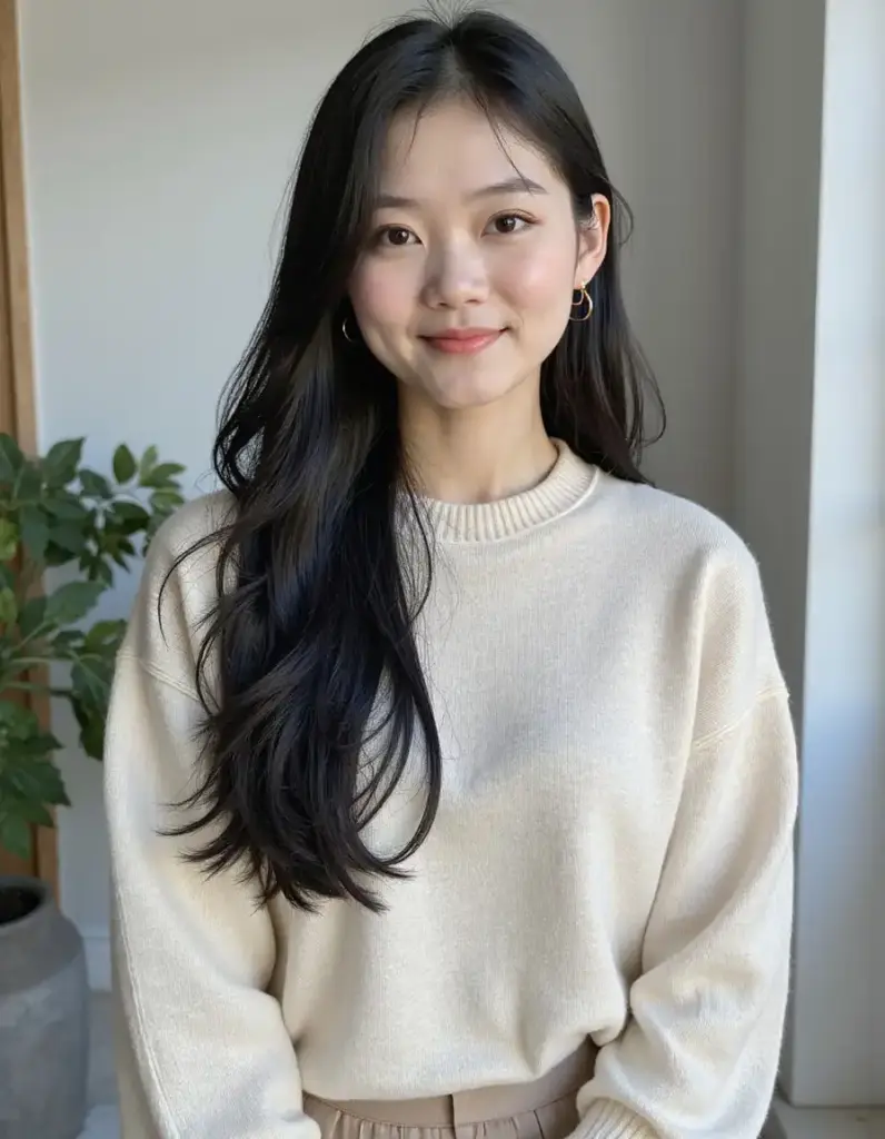 女子の写真