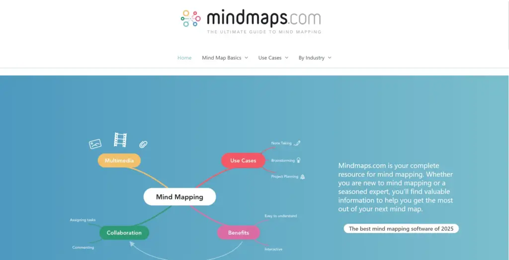 Mindmaps.com オンラインマインドマップ