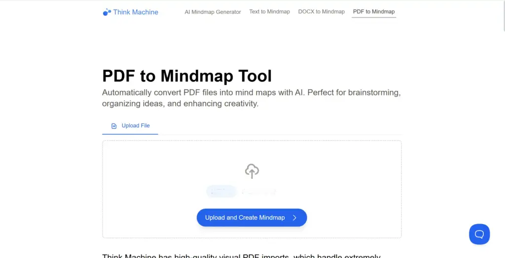 ThinkMachine PDFをマインドマップに変換