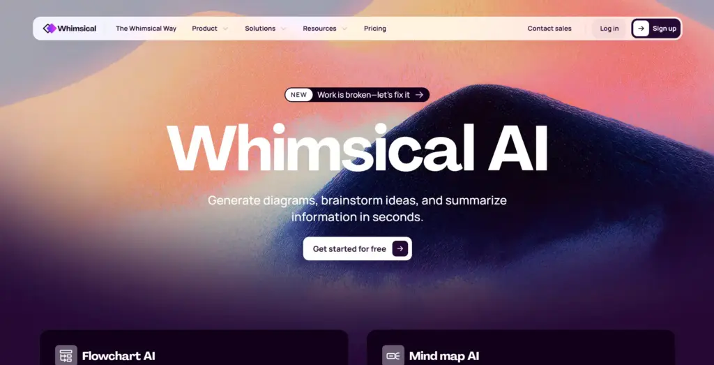 Whimsical AI - 視覚的思考