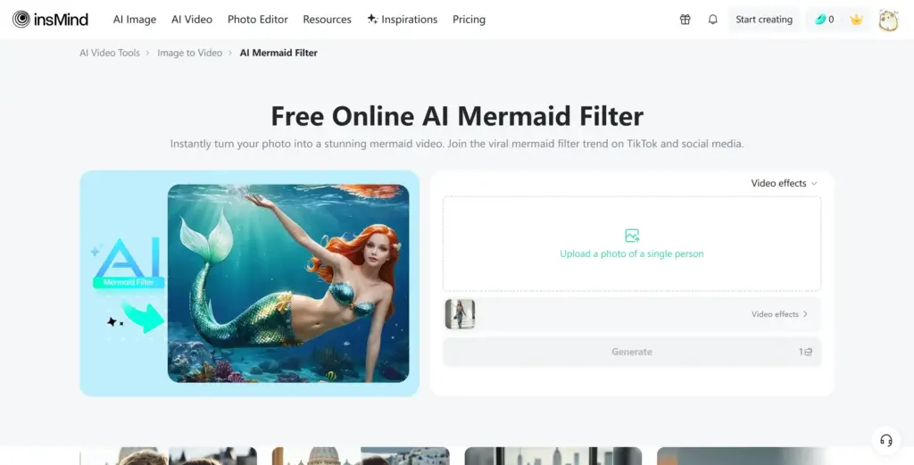 Insmind.com - プロンプトで動きも指定できるクリエイター向けツール
