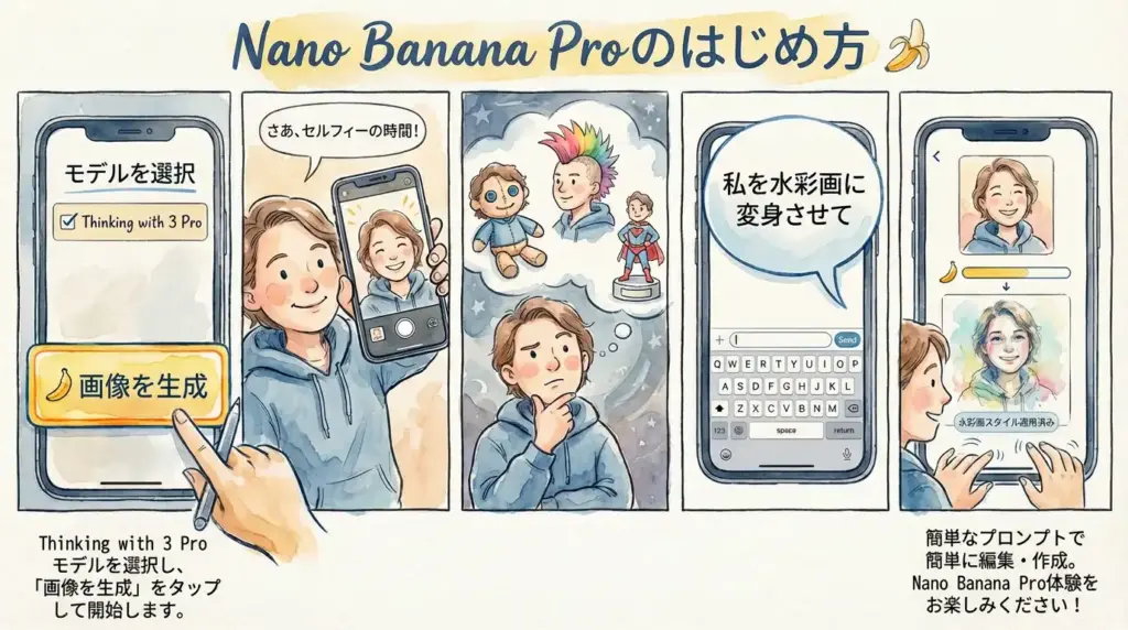 Nano Banana Pro 始め方（日本語）
