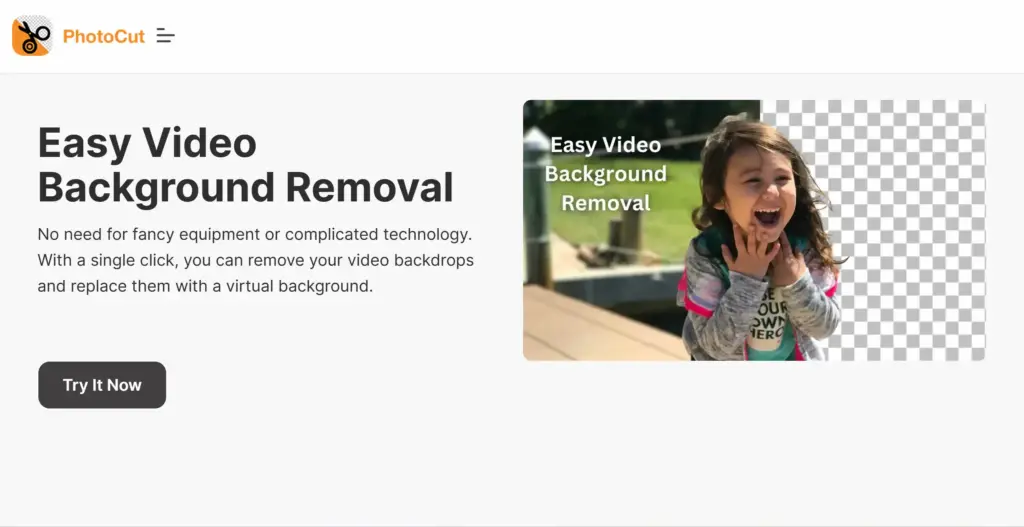 Photocut.ai 動画背景リムーバー