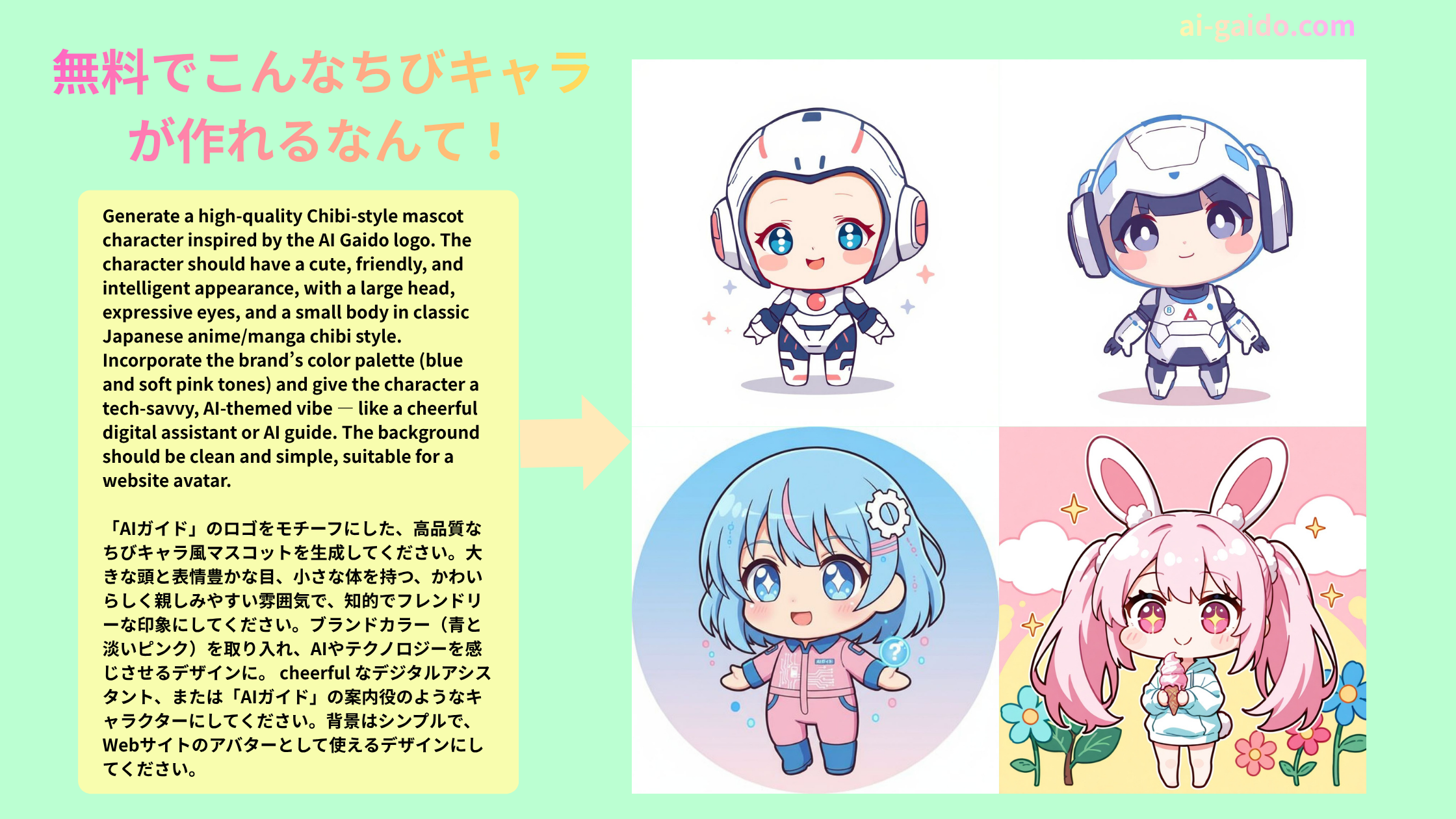 ちびキャラ生成AIおすすめ