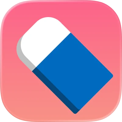 写真消しゴム Logo