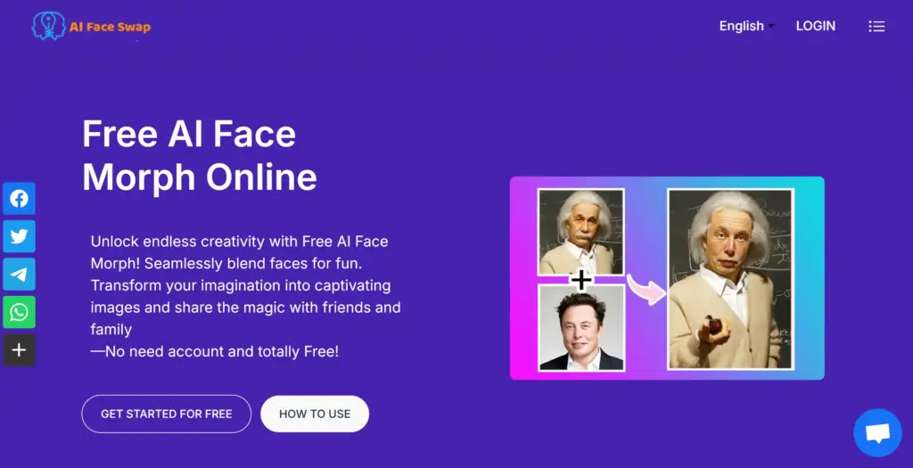 AIFaceSwap.io AI顔合成