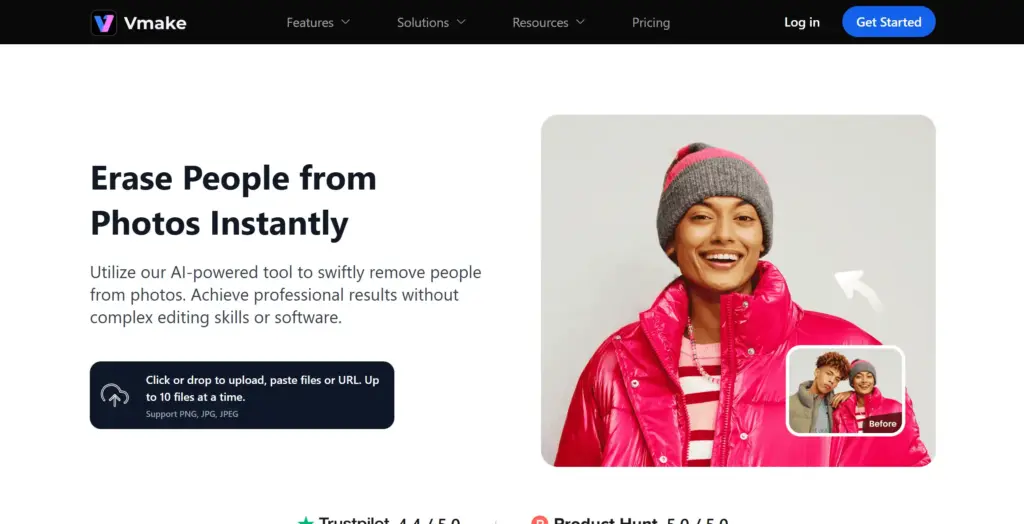 Vmake - 動画も画像もAIで解決