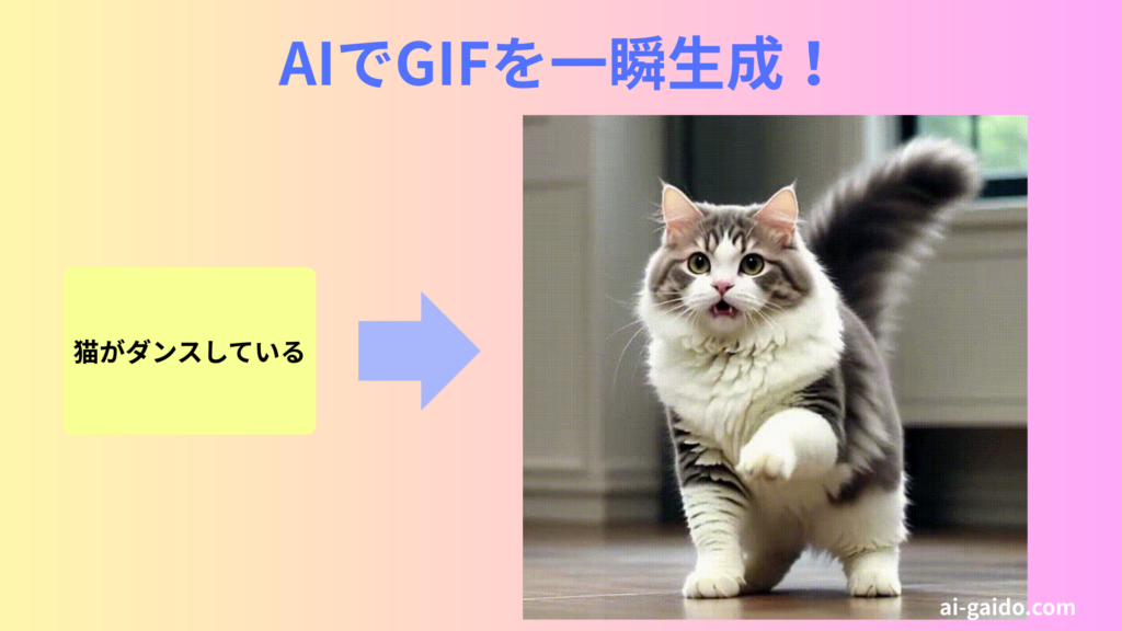 AI GIF生成ツールおすすめ